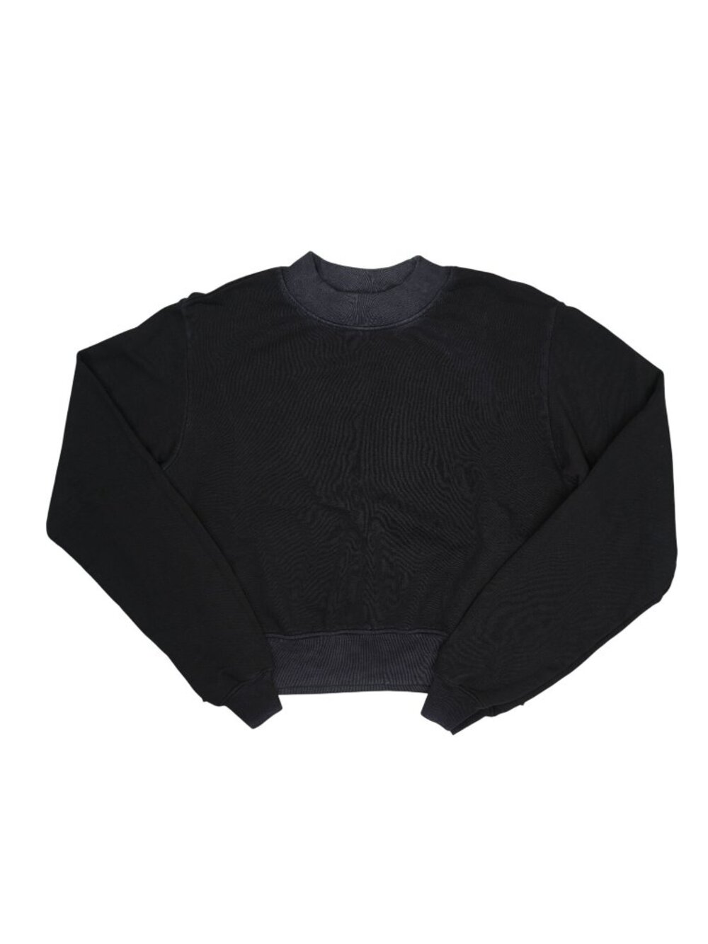 Cotton Citizen Milan Crewneck Sweatshirt in Vintage Black